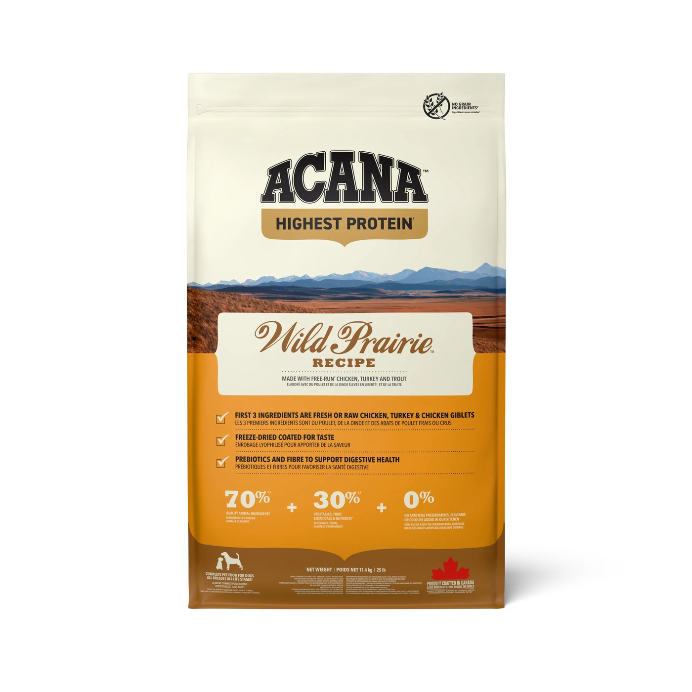 ACANA WILD PRAIRIE DOG RECIPE